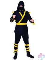 Mens 5 Pc Ninja Costume