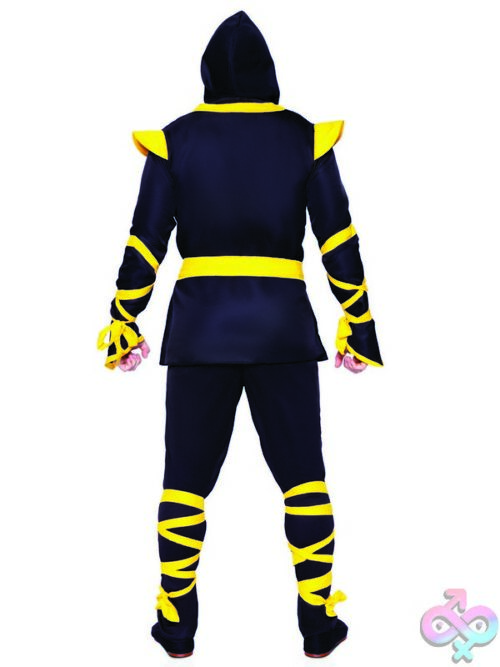 Mens 5 Pc Ninja Costume