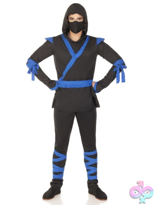 Mens 5 Pc Ninja Costume