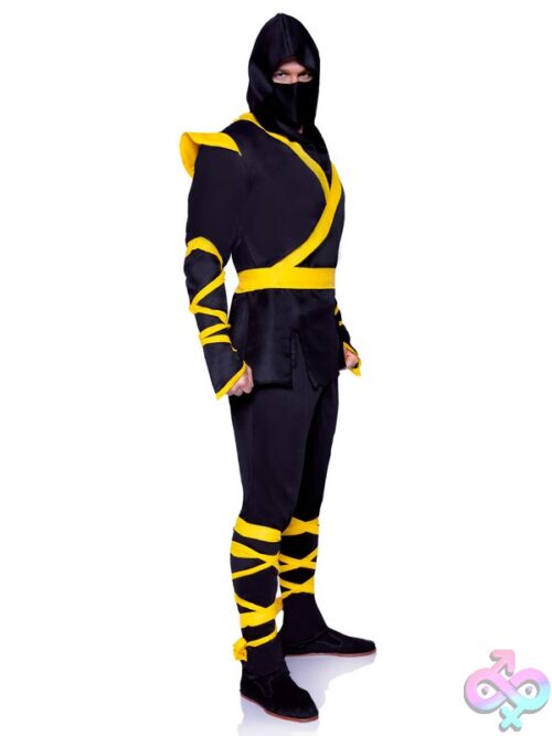 Mens 5 Pc Ninja Costume