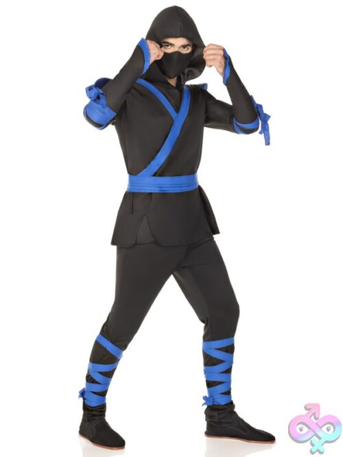 Mens 5 Pc Ninja Costume