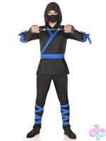 Mens 5 Pc Ninja Costume