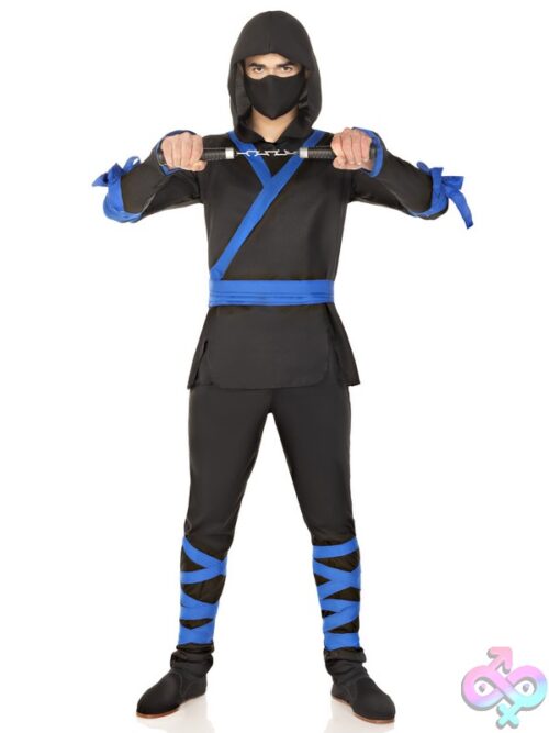 Mens 5 Pc Ninja Costume