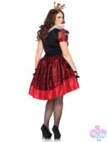 Plus Size 2 Pc Royal Red Queen Costume