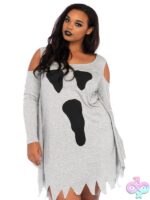 Plus Size Jersey Ghost Dress