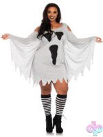 Plus Size Jersey Ghost Dress
