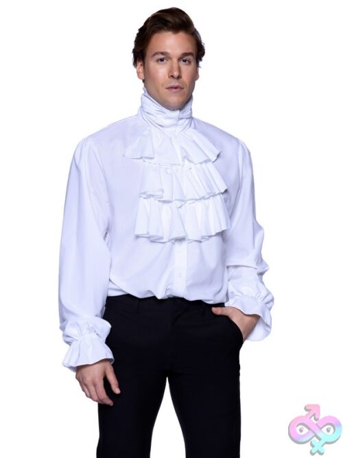Ruffle Front Shirt