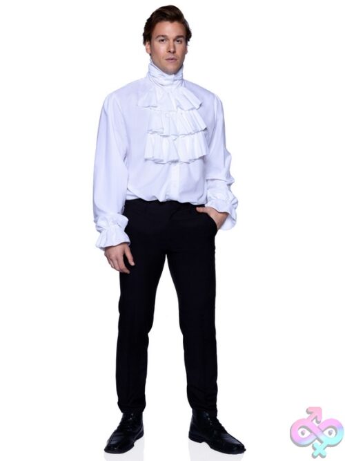 Ruffle Front Shirt