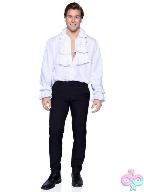 Ruffle Front Shirt