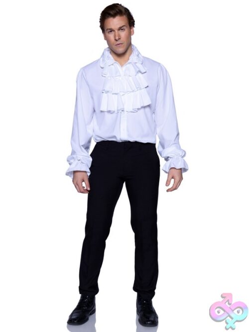 Ruffle Front Shirt
