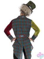 Mens 3 Pc Deluxe Mad Hatter Costume