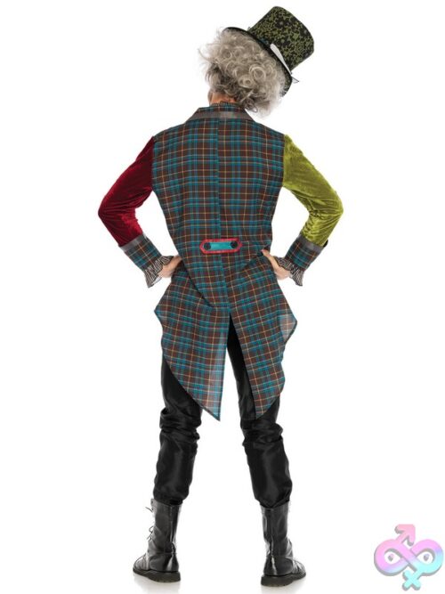 Mens 3 Pc Deluxe Mad Hatter Costume