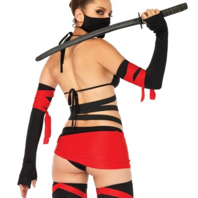 6 Piece Killer Ninja Costume