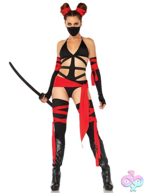 6 Piece Killer Ninja Costume