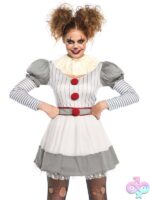 2 Piece Creepy Clown Costume