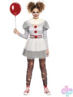 2 Piece Creepy Clown Costume