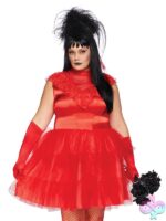 Bride Costume Plus Size 2 Pc Beetle Bride by Leg Avenue