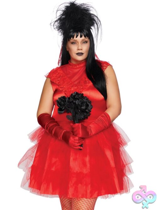 Plus Size 2 Pc Beetle Bride Costume