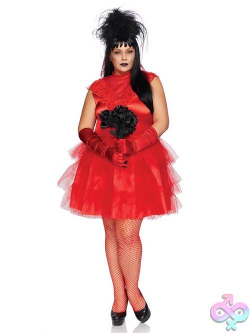 Plus Size 2 Pc Beetle Bride Costume