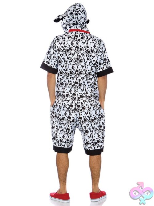 Mens 1 Pc Dalmatian Dog Costume