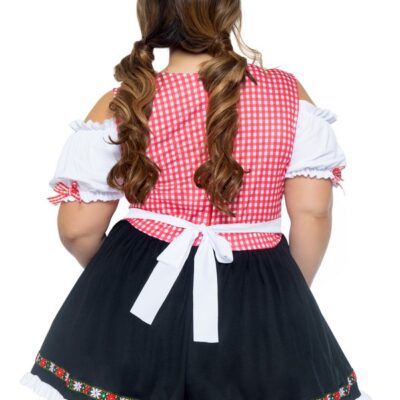 Plus Size 1 Pc Beer Garden Babe Costume
