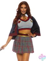 Spellbinding School Girl Costume 3 Piece Set by Leg Avenue