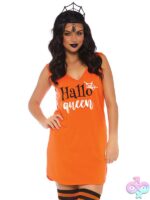 Halloqueen Jersey Dress by Leg Avenue — sultry mini dress lingerie
