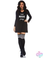 More Boos Jersey Dress Pockets and Keyhole Bodice