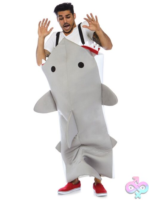 Mens 1 Pc Shark Attack Costume
