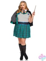 Plus Size 2 Pc Sinister Spellcaster Costume