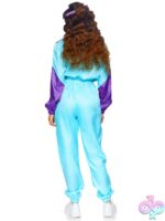 2 Piece Awesome 80s Track Suit Costume