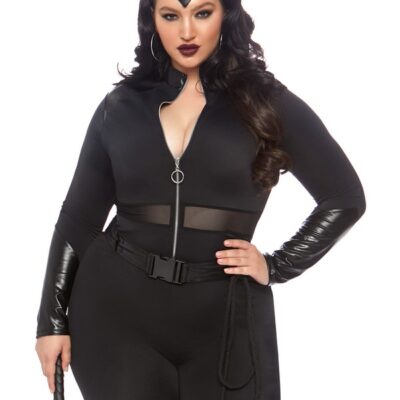 Plus Size 3 Pc Sultry Supervillain Costume by Leg Avenue — supervillain costume for women