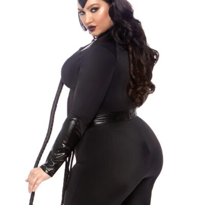 Plus Size 3 Pc Sultry Supervillain Costume