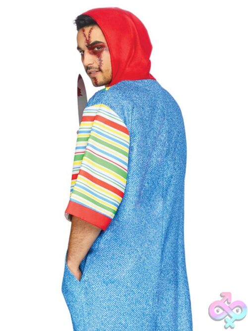 Mens 1 Pc Creepy Killer Costume