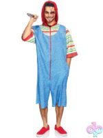 Mens 1 Pc Creepy Killer Costume