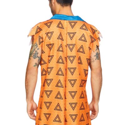 Mens 1 Pc Bedrock Bro Costume