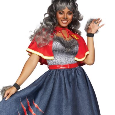 6 Piece Teen Wolf Costume by Leg Avenue — full set view