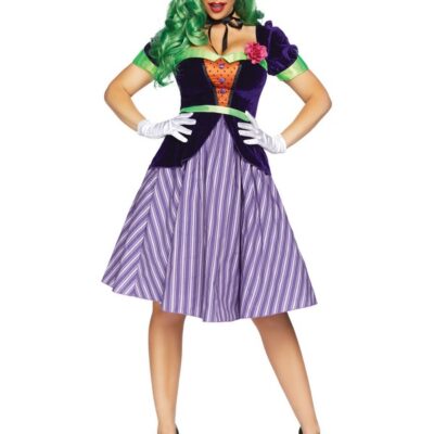 2 Piece Comic Book Baddie Costume