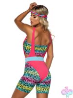 4 Piece 80s Cardio Cutie Costume