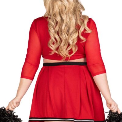 Plus Size 3 Pc Varsity Babe Costume