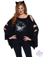 Cat Poncho Costume 2 Piece Set by Leg Avenue