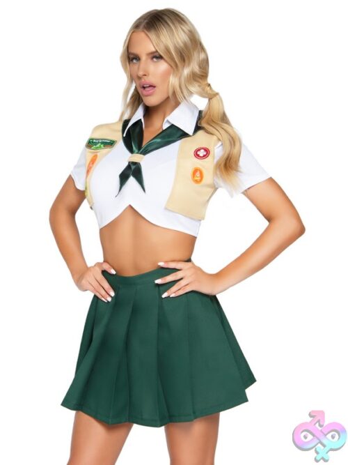3 Piece Sexy Scout Costume