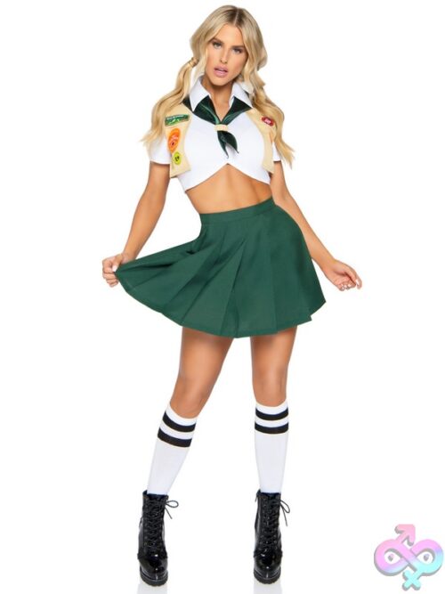 3 Piece Sexy Scout Costume