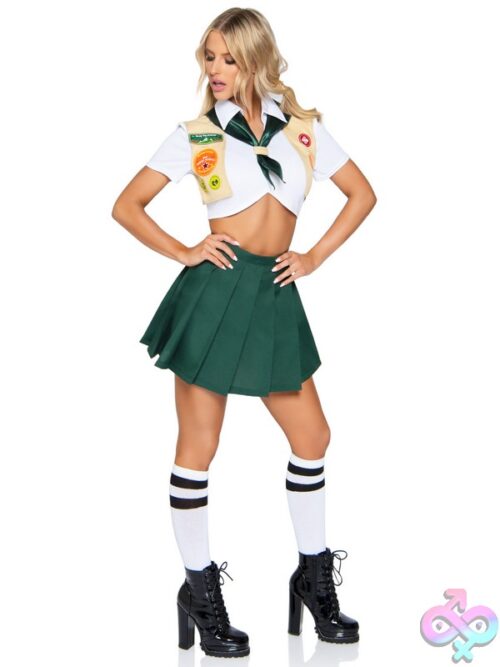 3 Piece Sexy Scout Costume