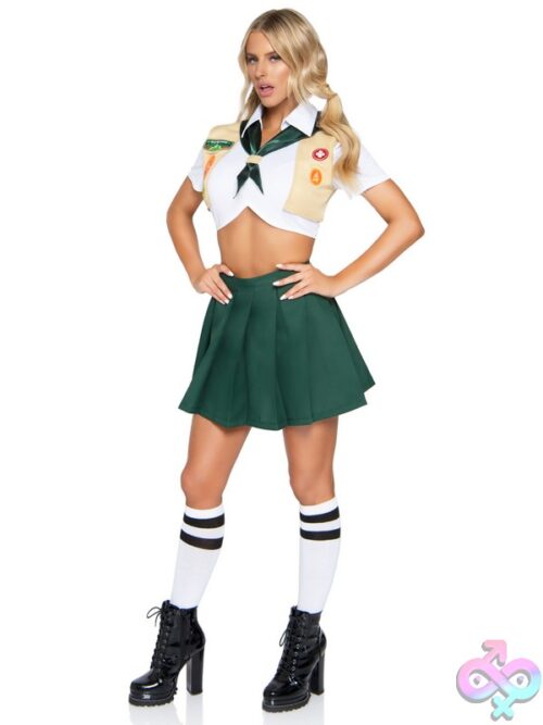 3 Piece Sexy Scout Costume