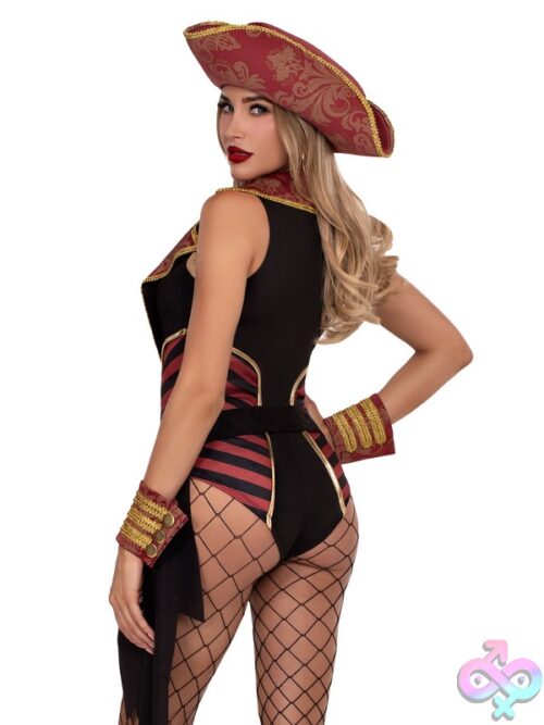 4 Piece Sultry Swashbuckler Costume