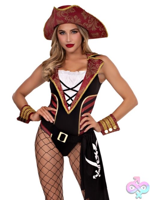 4 Piece Sultry Swashbuckler Costume
