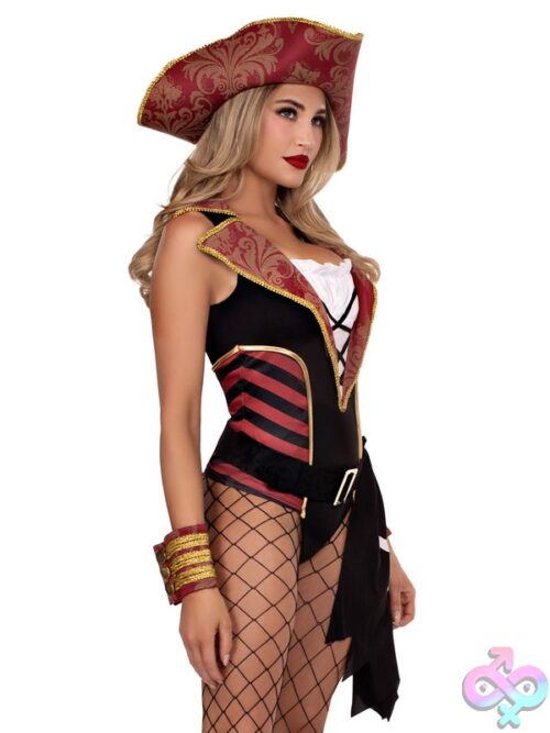 4 Piece Sultry Swashbuckler Costume