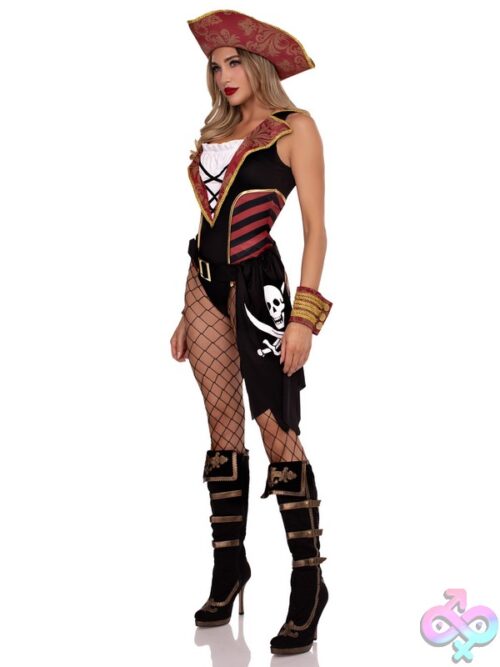 4 Piece Sultry Swashbuckler Costume