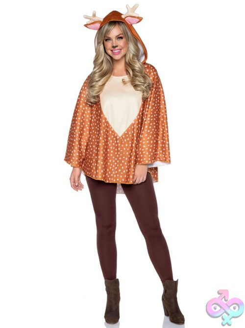 1 Piece Fawn Poncho Costume